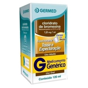 Cloridrato De Bromexina 8mg/5ml 120ml Germed