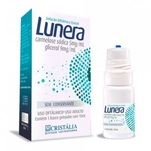 Colírio Lunera 10ml 5MG+9MG/ML Com 10ml Cristália