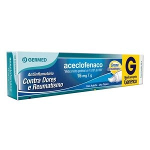 Aceclofenaco 15mg/g creme com 30g Genérico EMS