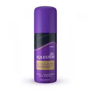 Retoque Instantâneo Preto 100ml Koleston