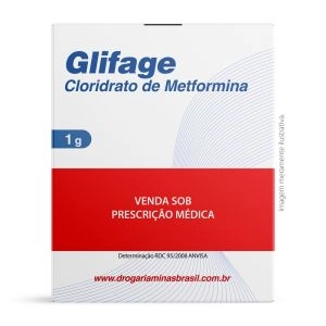 Glifage 1g Com 30 Comprimidos Revestidos Merck