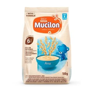 Cereal Infantil Mucilon Arroz 180g Nestle