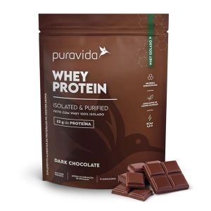 Whey Protein 100% Isolado Dark Chocolate 450g Puravida