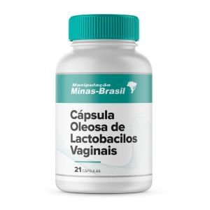 Cápsula Oleosa de Lactobacilos Vaginais 21 Cápsulas