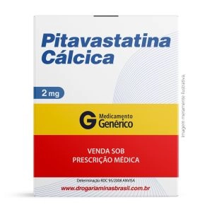 Pitavastatina Cálcica 2mg Com 30 Comprimidos Biolab