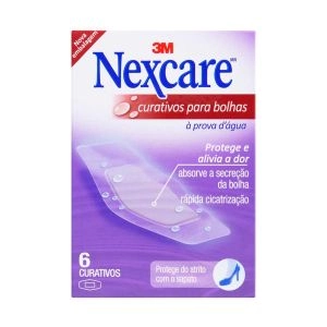 Curativos para Bolhas Com 6 unidades Nexcare