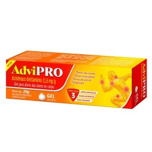 AdviPRO Diclofenaco Dietilamônio 11,6mg/g Gel 30g Gsk