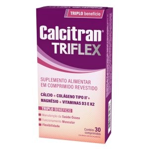 Suplemento Alimentar Calcitran Triflex Com 30 Comprimidos Fqm