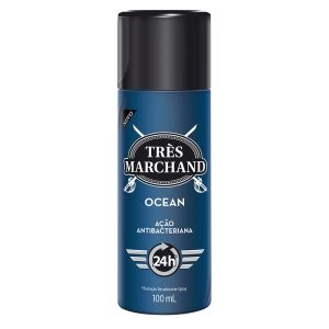 Desodorante Spray Três Marchand Ocean 100Ml