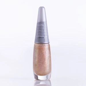 Esmalte Coleção Viva Ame e Brilhe Glitter 3D Comemore a vida 7,5ml Impala