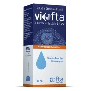 Solução Oftálmica Estéril ViOfta 0,15% 10ml Ofta