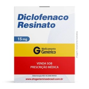 Diclofenaco Resinato 15 Mg/Ml Gotas 20 Ml