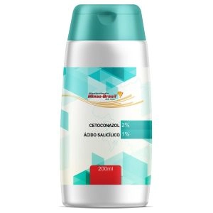 Shampoo Cetoconazol + Ácido Salicílico 200ml