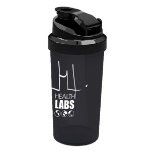 Coqueteleira Preta 700Ml Health Labs