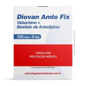 Diovan Amlo Fix 320 Mg + 5 Mg C/ 28 Comprimidos
