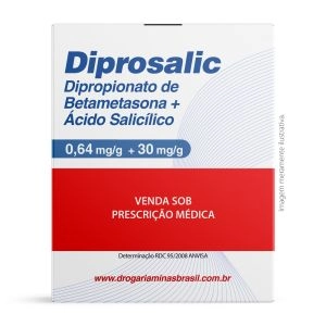 Diprosalic 0,64mg/g + 30mg/g Pomada Com 30g