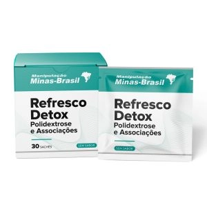 Refresco Detox Com Polidextrose E Associações – Sem Sabor 30 Sachês