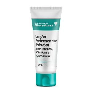 Loção Refrescante Pós-Sol Com Mentol, Cânfora e Camomila - 300G