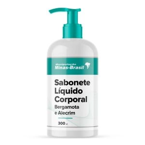 Sabonete Líquido Corporal Bergamota e Alecrim 300ml