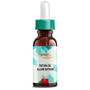 Tintura de Allium Sativum 60Ml -Ação Antibacteriana, Antiviral e Antifúngico