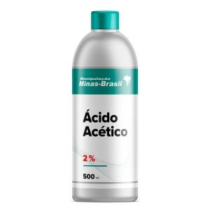 Ácido Acético 2% - 500Ml