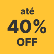 Até 40% OFF