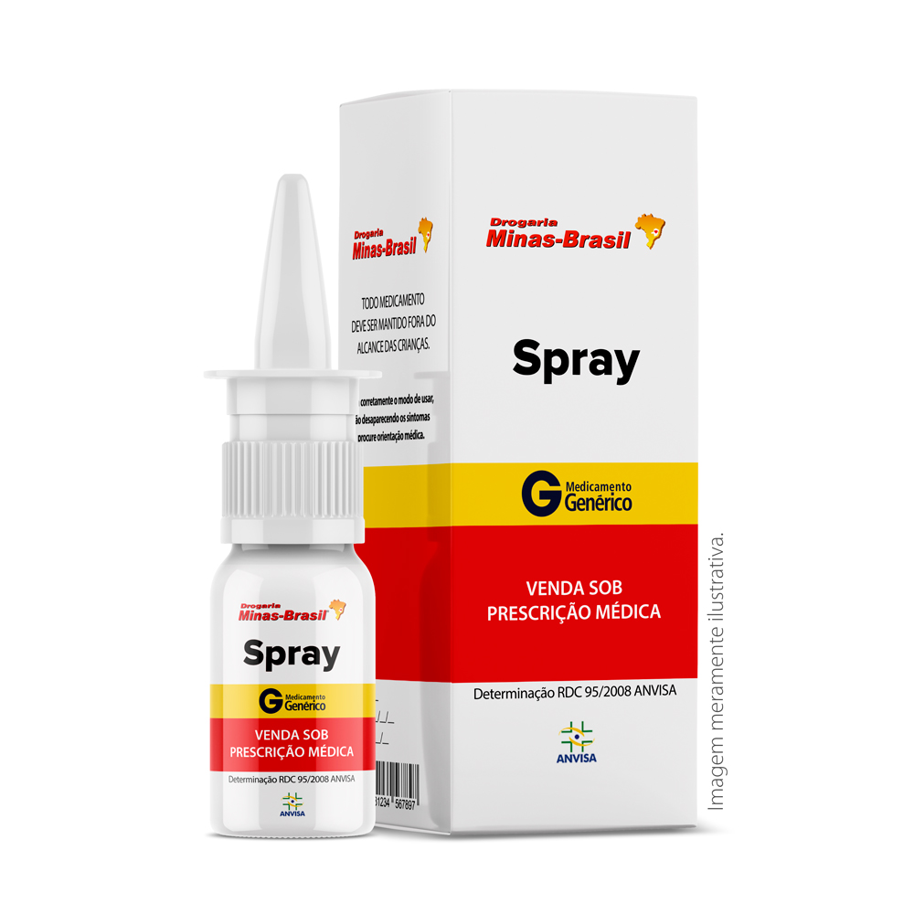 Budesonida 32mcg/dose Suspensão Spray 6ml Genérico Biosintética