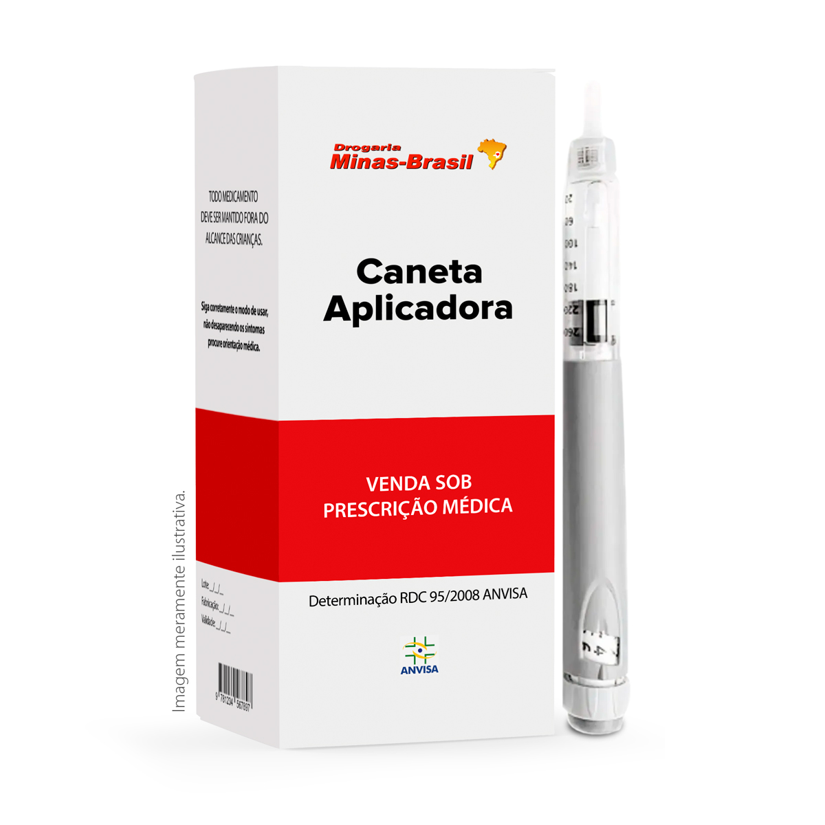 Ozivy Semaglutida 0,25mg + 0,5mg 1,5ml Solução Injetável 1 Caneta Aplicadora Com 6 Agulhas